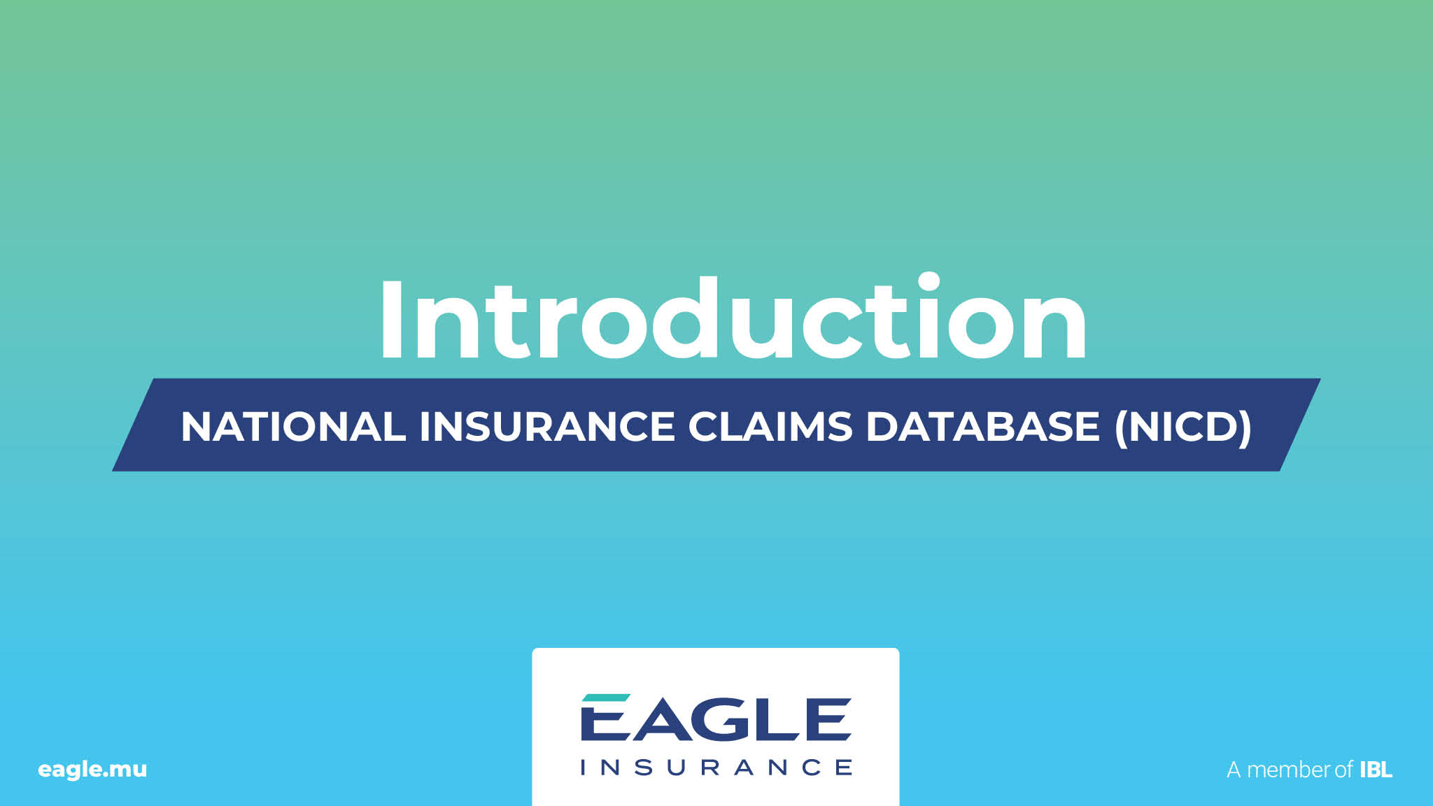 National Insurance Claims Database Implementation